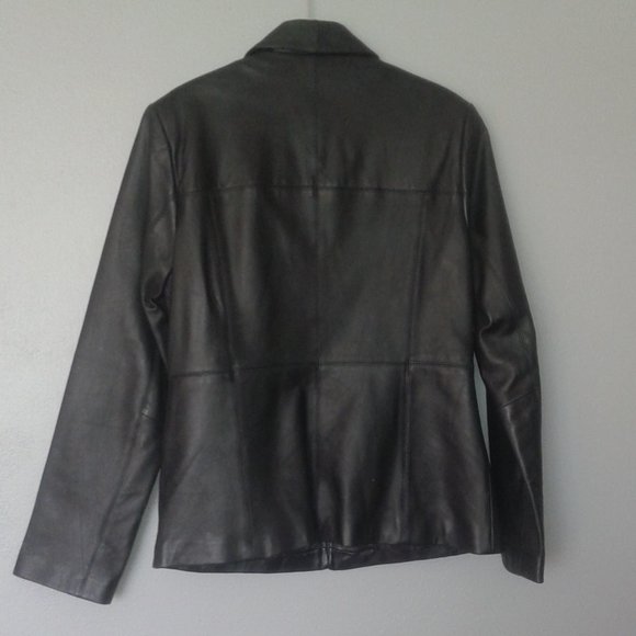 Buttery soft Leather Jacket sz small (6-8) - Picture 2 of 9